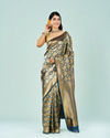 Blue Elegance Saree